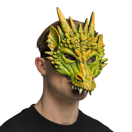 Demi-masque en mousse « Dragon »