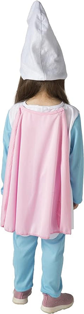 Costume de fille schtroumpf