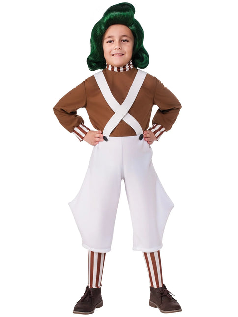 Costume Oompa Loompa Garçons