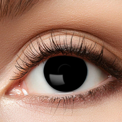 Halloween Lentilles de couleur noires