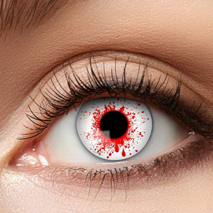 Halloween Lentilles de couleur Sang