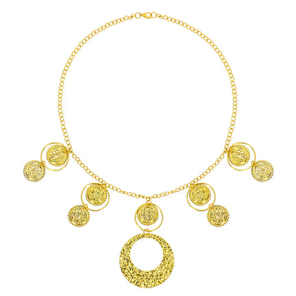 Parure Oriental (collier et boucles d'oreilles)