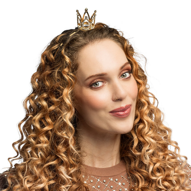 Diadème en métal Couronne Esther