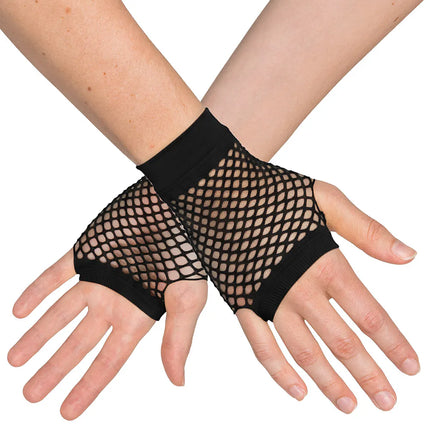 Visnet Handschoenen Zwart