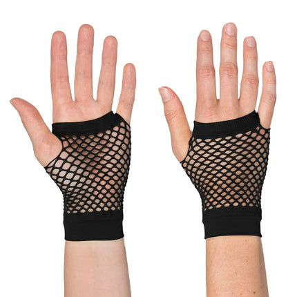 Visnet Handschoenen Zwart