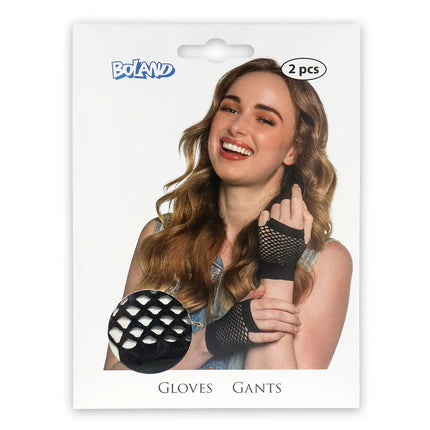 Visnet Handschoenen Zwart