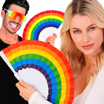 Ventilateur arc-en-ciel