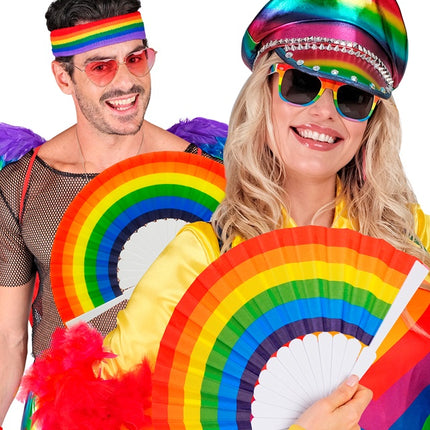 Ventilateur arc-en-ciel