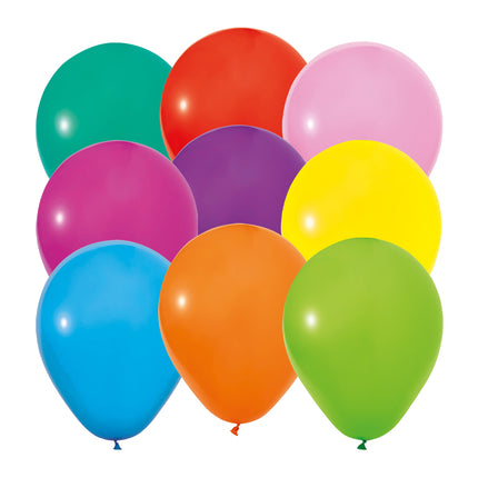 Lot de 10 ballons colorés, 30 cm