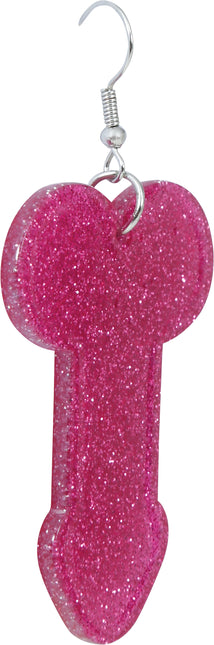 Boucles d'oreilles en forme de pénis 5 cm, adulte