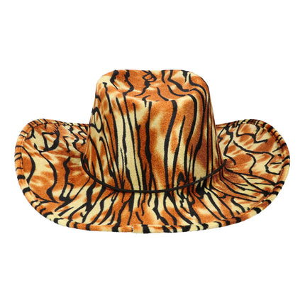 Chapeau de cowboy « Tigre sauvage »