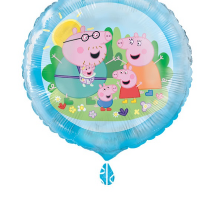 Ballon rond PEPPA PIG de 18 pouces