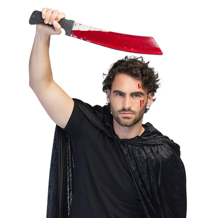 Halloween Fausse Machette Sang 51cm