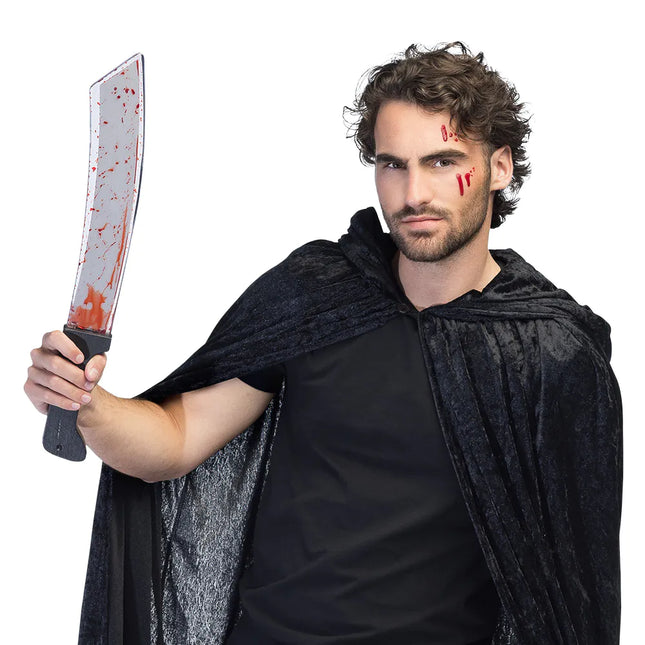 Halloween Fausse Machette Sang 51cm