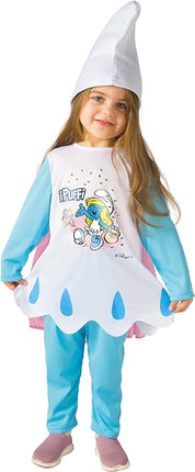 Costume de fille schtroumpf