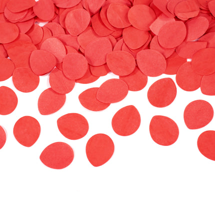 Pétales de roses rouges confettis en forme de canon 40cm