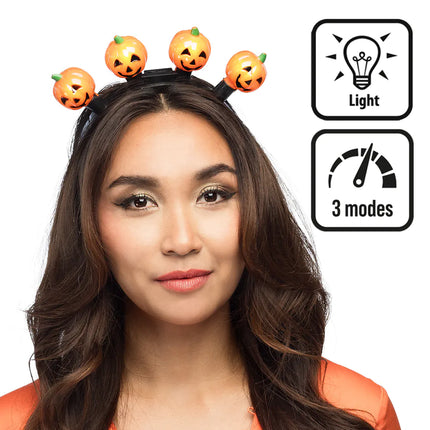 Bandeau d'Halloween Pumpkin Led