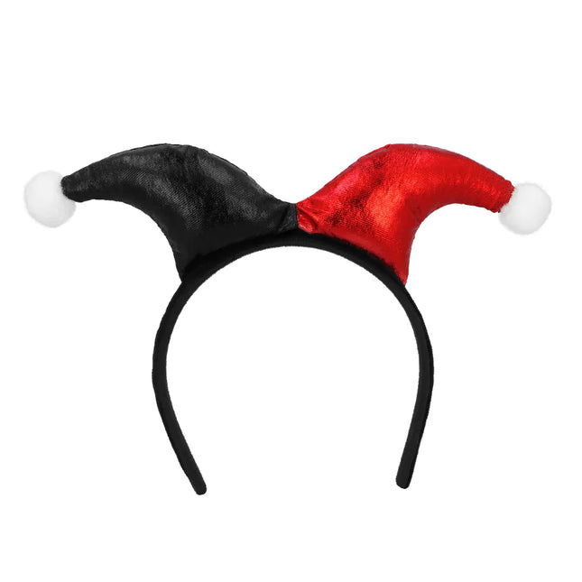 Ensemble d'accessoires d'Halloween Harlequin 2 pièces