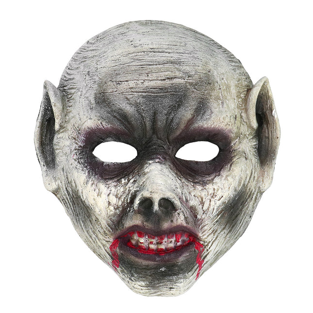 Masque d'Halloween Vampire gris