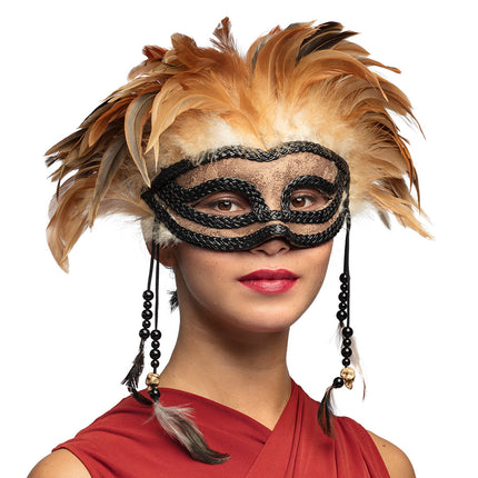 Halloween Masque pour les yeux Voodoo Cimitiere