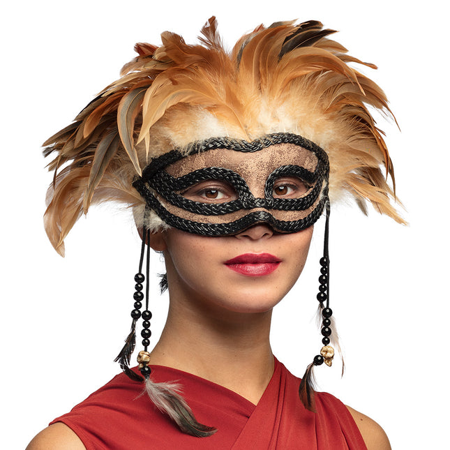 Halloween Masque pour les yeux Voodoo Cimitiere