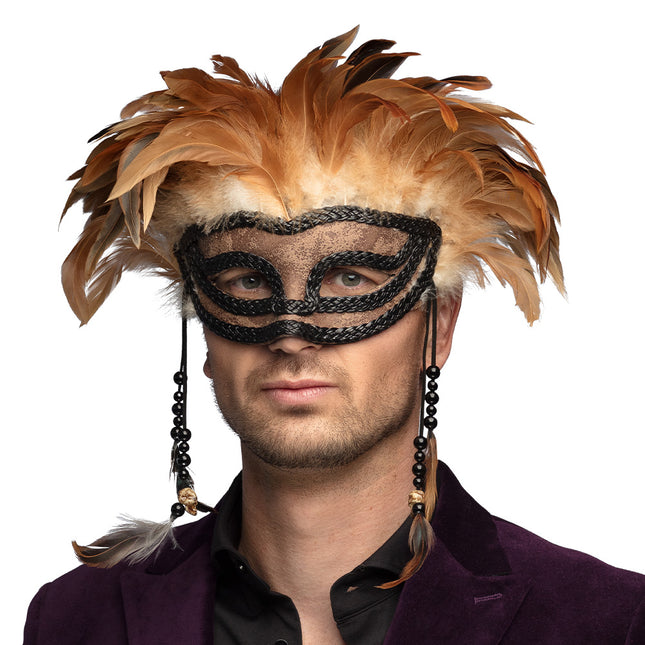 Halloween Masque pour les yeux Voodoo Cimitiere