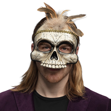 Halloween Masque pour les yeux Voodoo Damballa