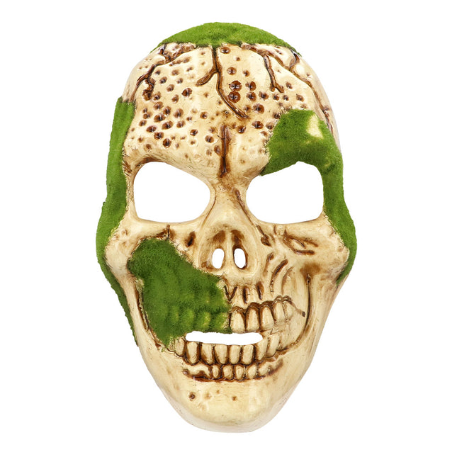 Masque d'Halloween Crâne vert