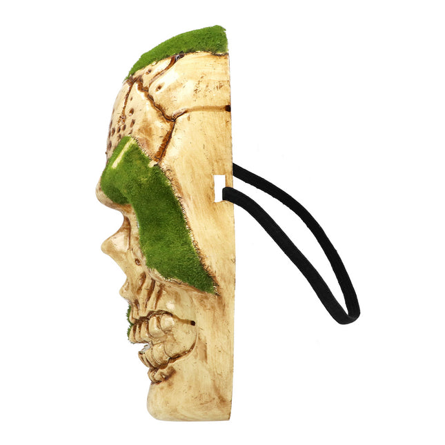 Masque d'Halloween Crâne vert