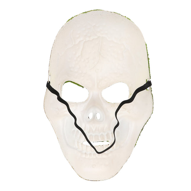 Masque d'Halloween Crâne vert