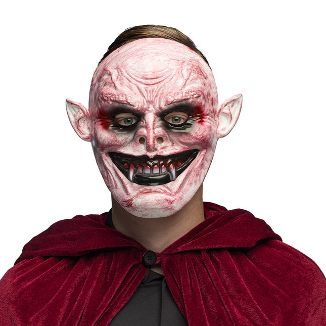 Masque d'Halloween Rouge Blanc Vampire