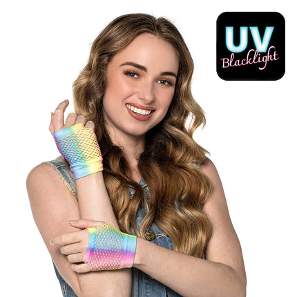 Visnet Handschoenen Regenboog