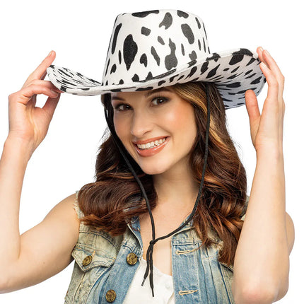 Chapeau de cowboy « Vache sauvage »