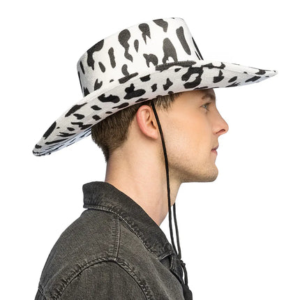 Chapeau de cowboy « Vache sauvage »