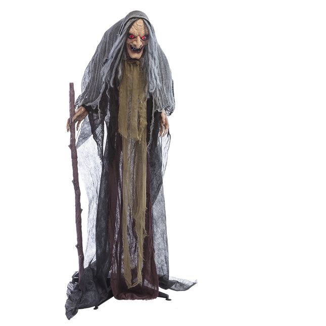 Poupée d'Halloween Sorcière 1.6m
