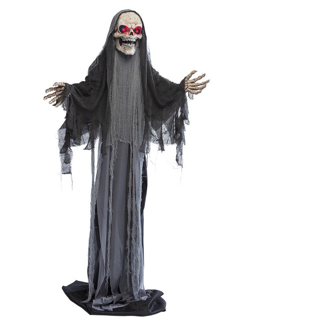 Poupée d'Halloween Faucheuse grise 1.8m