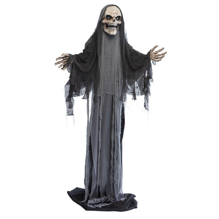 Poupée d'Halloween Faucheuse grise 1.8m