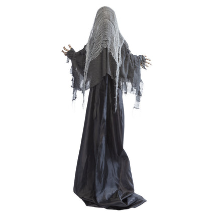 Poupée d'Halloween Faucheuse grise 1.8m