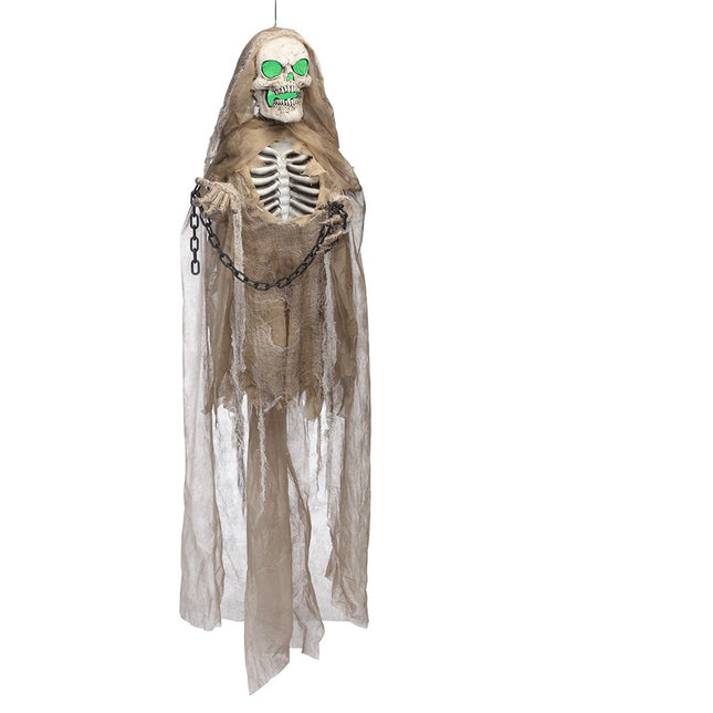 Décoration suspendue d'Halloween Squelette marron 1.83m
