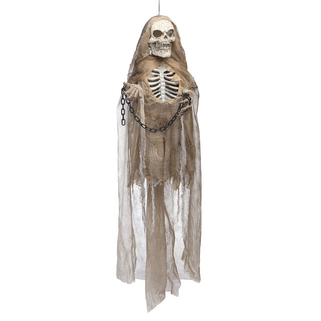 Décoration suspendue d'Halloween Squelette marron 1.83m