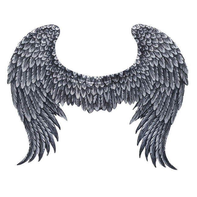 Ailes d'Halloween Ange gris