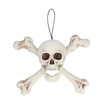 Crâne d'Halloween 37cm