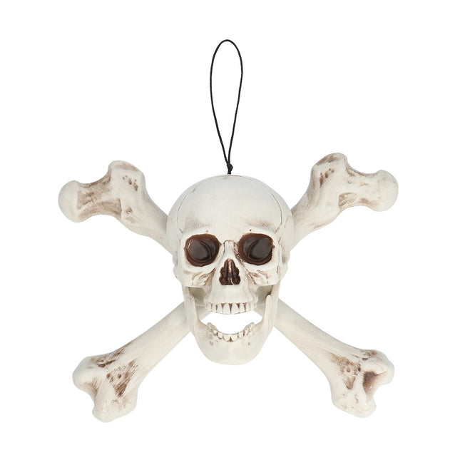 Crâne d'Halloween 37cm