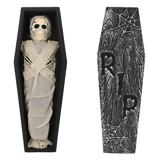 Set de décoration d'Halloween Momie 8 pièces