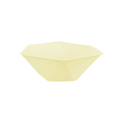 6 bols 15.8x13.7cm jaune