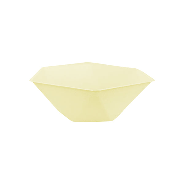 6 bols 15.8x13.7cm jaune
