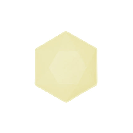 6 bols 15.8x13.7cm jaune