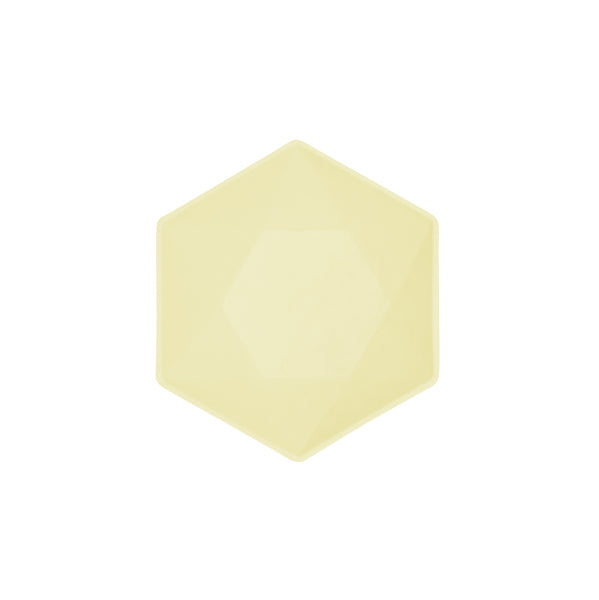 6 bols 15.8x13.7cm jaune