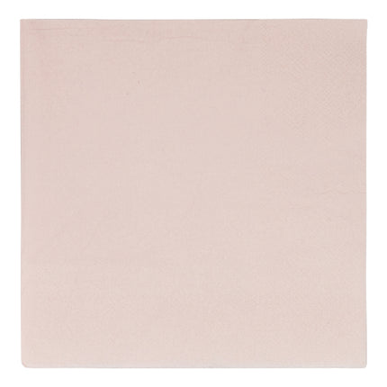 20 serviettes 3 plis 33x33cm rose