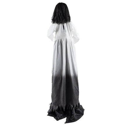 Décoration sur pied « Ghost widow » (pop-up de 185 à 225 cm)
